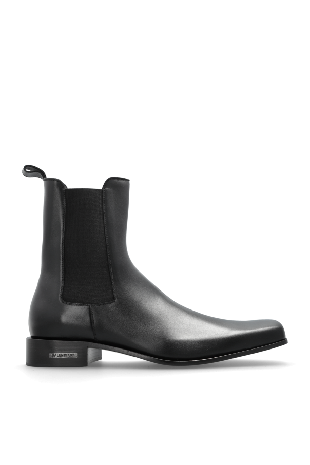 Chelsea leather shoes od Balenciaga