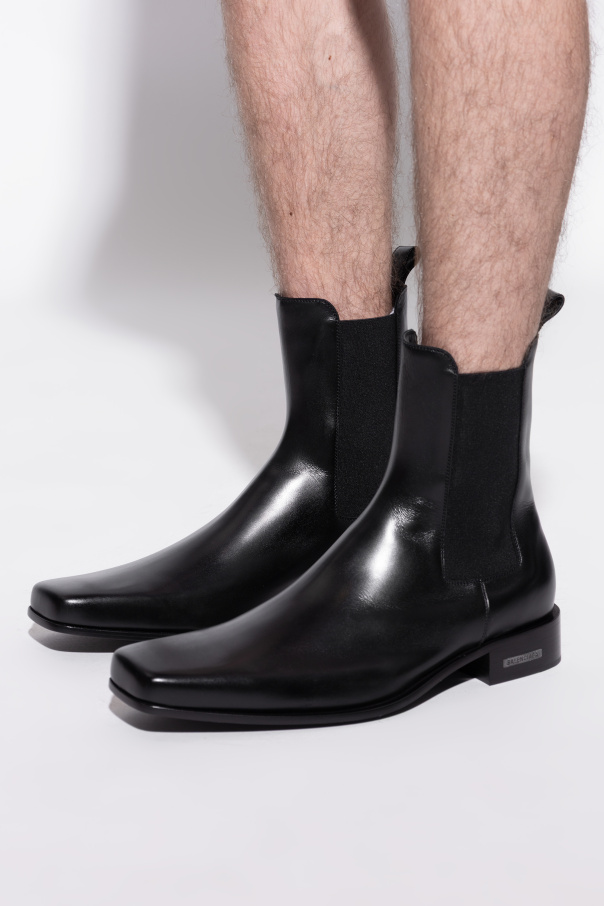 Balenciaga Chelsea leather shoes