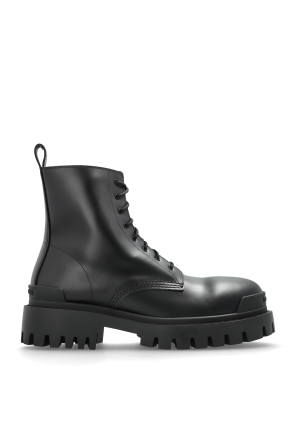 Leather shoes `Strike Zip`