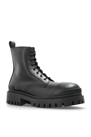 Balenciaga Lederstiefel „Strike Zip“
