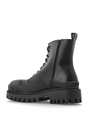 Balenciaga Lederstiefel „Strike Zip“