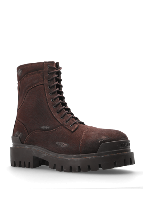 Balenciaga Combat Strike hiking boots