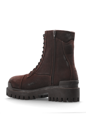 Balenciaga Combat Strike hiking boots