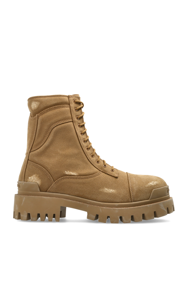 'Combat Strike L20' ankle boots od Balenciaga