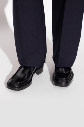 Leather shoes "new bourbon" od Saint Laurent