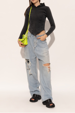 Balenciaga Klapki `6XL` mit Keilabsatz