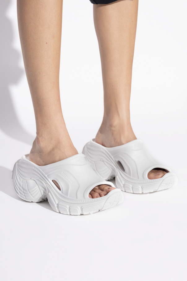 Balenciaga Rubber wedge flip-flops "6XL"