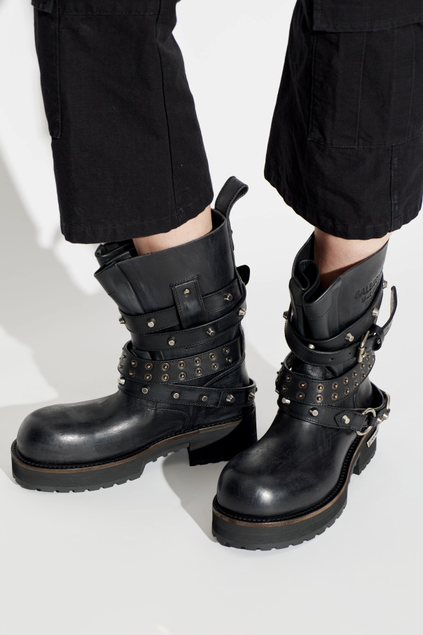 Balenciaga ‘Venom City’ ankle boots