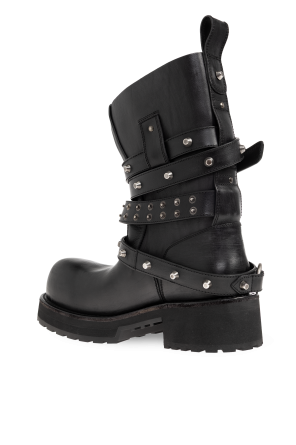 Balenciaga ‘Venom City’ leather platform shoes