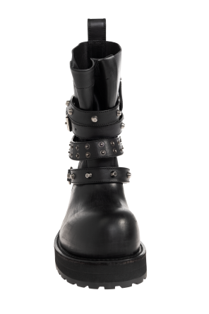 Balenciaga ‘Venom City’ leather platform shoes