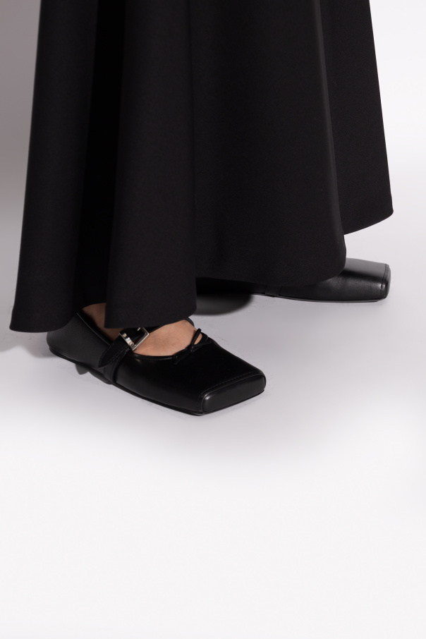 Balenciaga Bailarinas de cuero