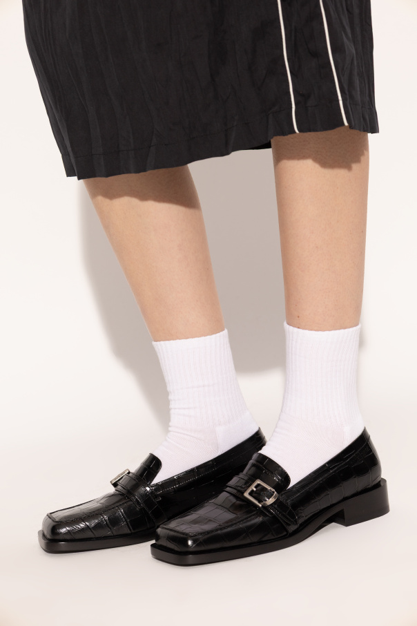 Balenciaga Leder Schuhe „Bel Air“