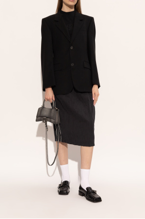 Balenciaga Leder Schuhe „Bel Air“