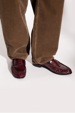 Leather loafers od Saint Laurent