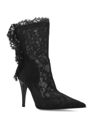 Alexander McQueen Lace ankle boots ‘Heron’