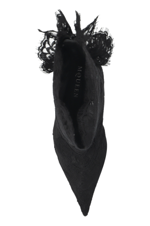 Alexander McQueen Lace ankle boots ‘Heron’