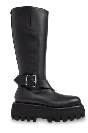 Skórzane buty `Sofa` na platformie