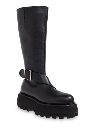 Alexander McQueen Leather platform shoes `Sofa`