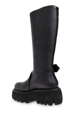 Alexander McQueen Leather platform shoes `Sofa`