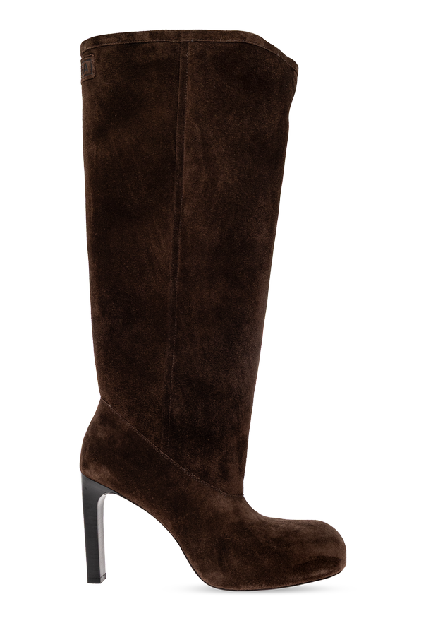 ‘Fargo’ heeled knee-high boots od Balenciaga