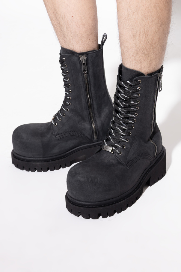 Balenciaga "Stomper" hiking boots