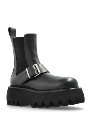 Alexander McQueen "Sofa" platform ankle boots