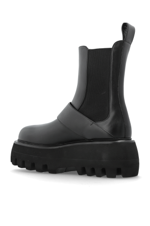 Alexander McQueen "Sofa" platform ankle boots