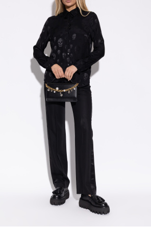 Alexander McQueen Mocasines tipo `loafers` con plataforma