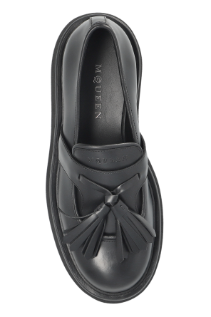Alexander McQueen Mocasines tipo `loafers` con plataforma
