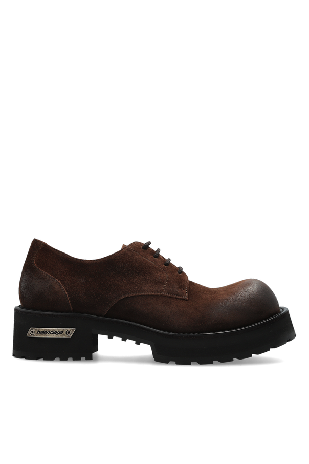 Suede derby shoes ‘Venom’ od Balenciaga