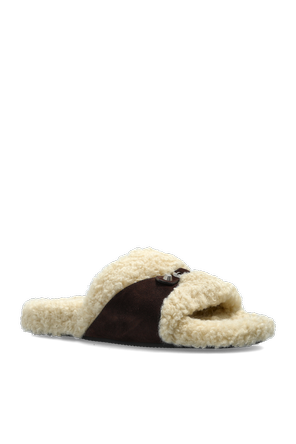 Balenciaga Fur slides