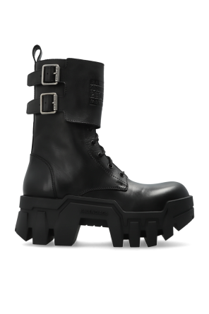 Platform ankle boots 'Bulldozer Combat'