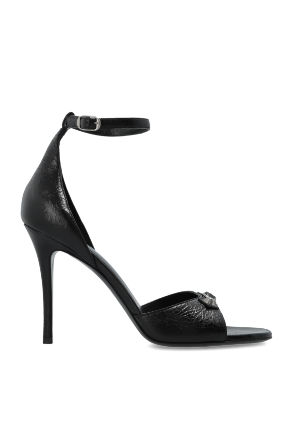 Leather heeled sandals ‘City Up’ od Balenciaga