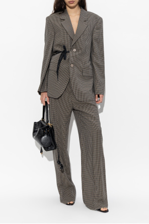 Balenciaga Leather heeled sandals ‘City Up’