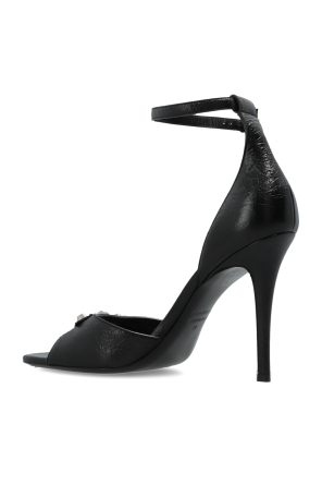 Balenciaga Leather heeled sandals ‘City Up’