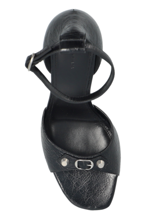 Balenciaga Leather heeled sandals ‘City Up’