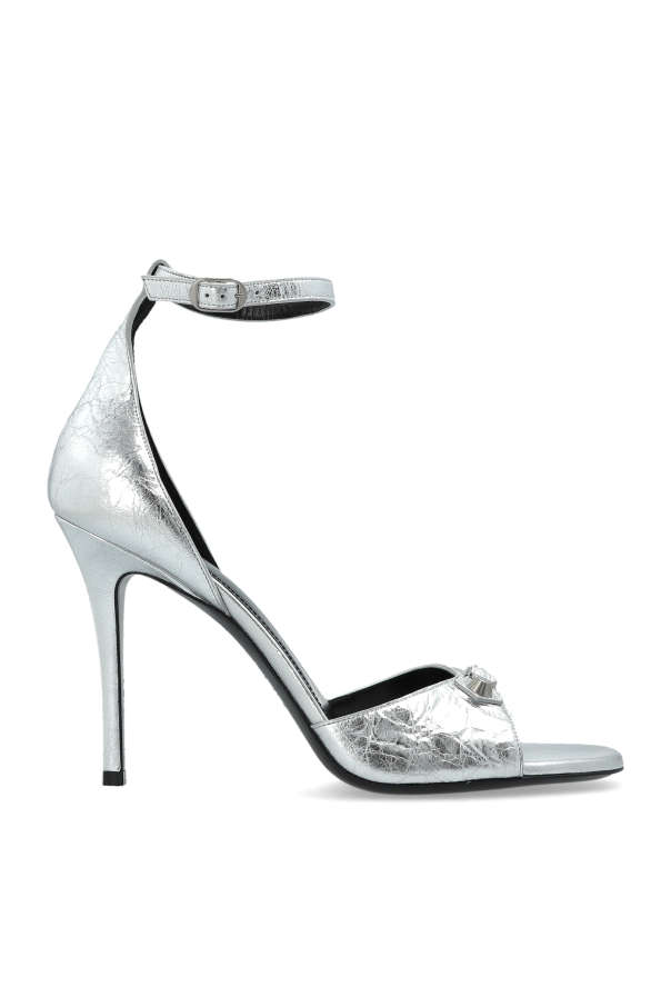 Leather heeled sandals ‘City Up’ od Balenciaga