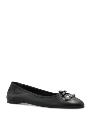 Balenciaga ‘City’ leather ballet flats