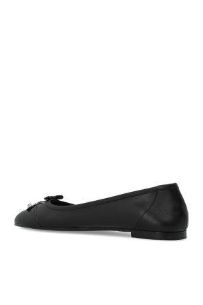 Balenciaga ‘City’ leather ballet flats
