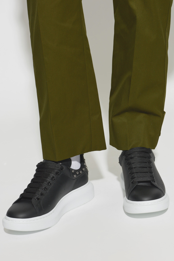 Alexander McQueen Leather sports shoes