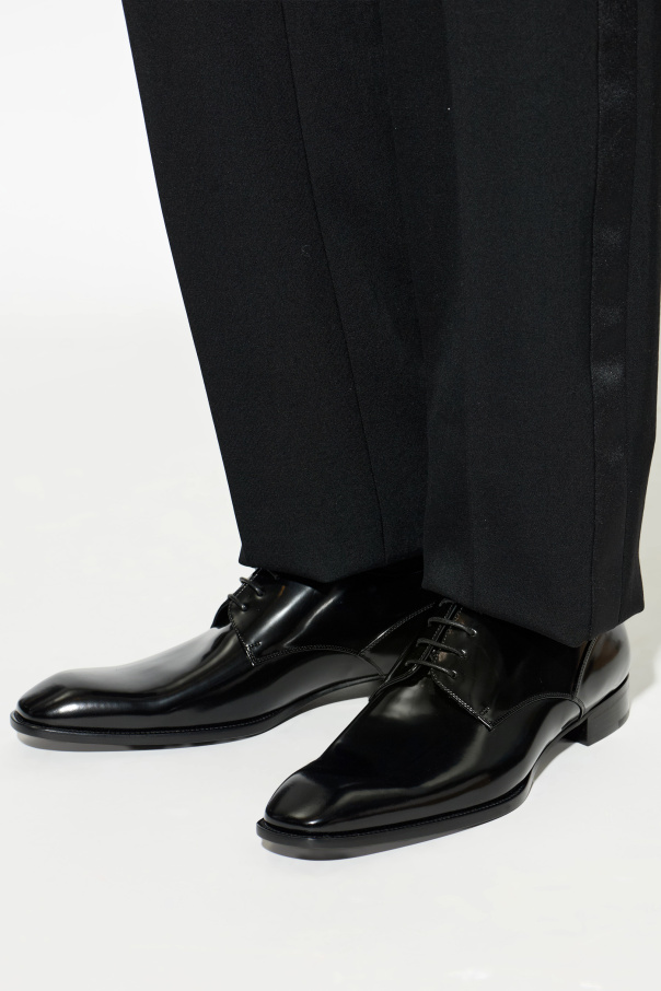 Saint Laurent ‘Stanton’ leather derby shoes