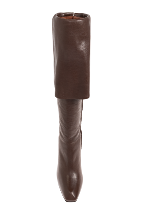 Alexander McQueen Leather heeled boots