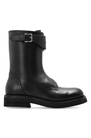 "Biker" ankle boots