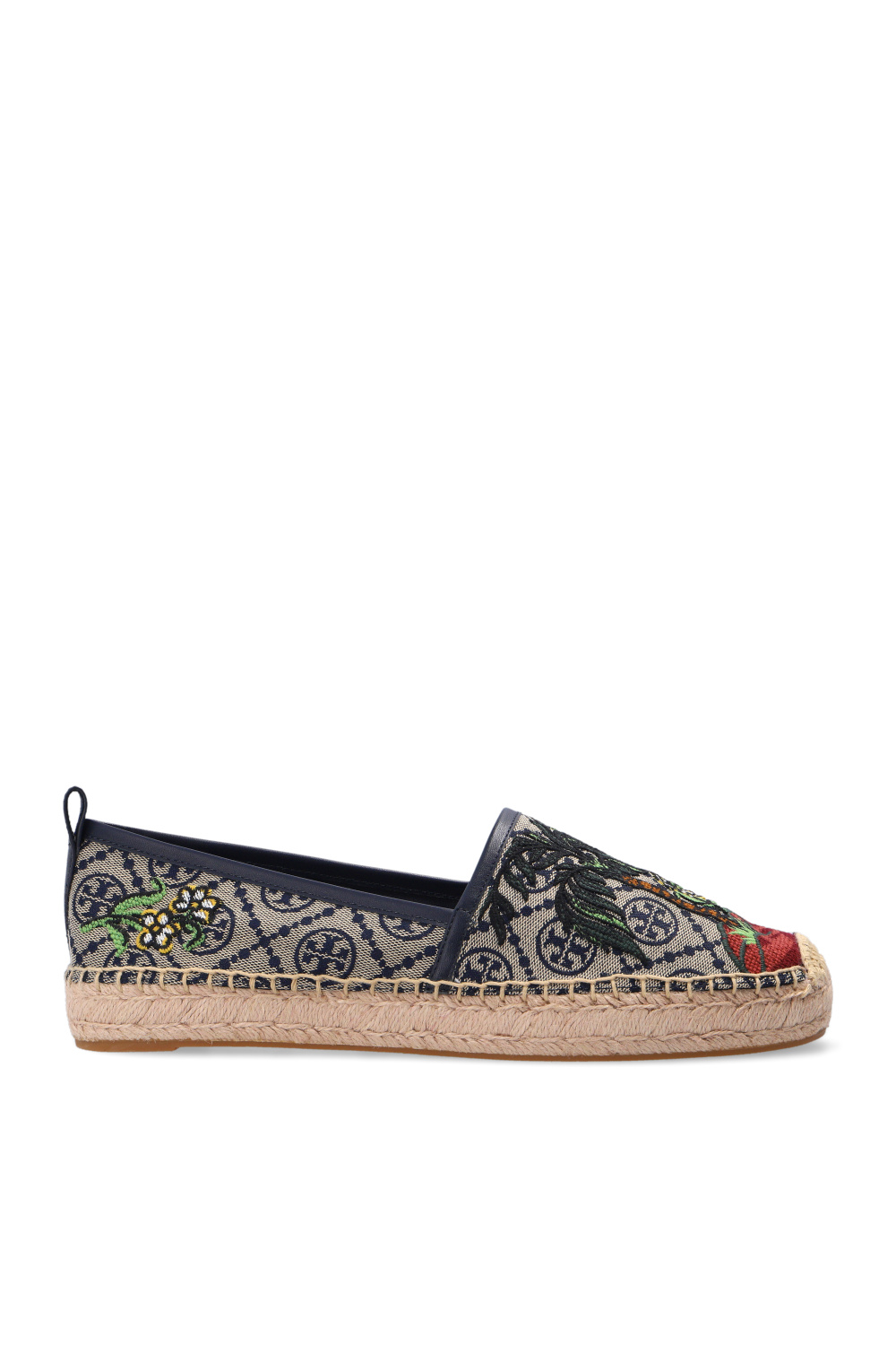 Tory Burch ‘T Monogram’ embroidered espadrilles