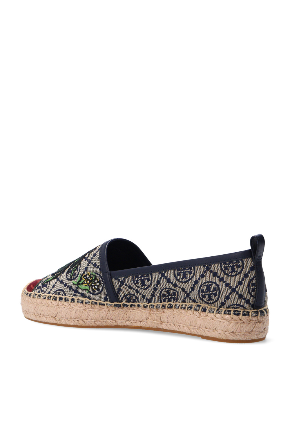 Tory Burch ‘T Monogram’ embroidered espadrilles