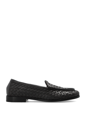 ‘Silenzio’ leather loafers