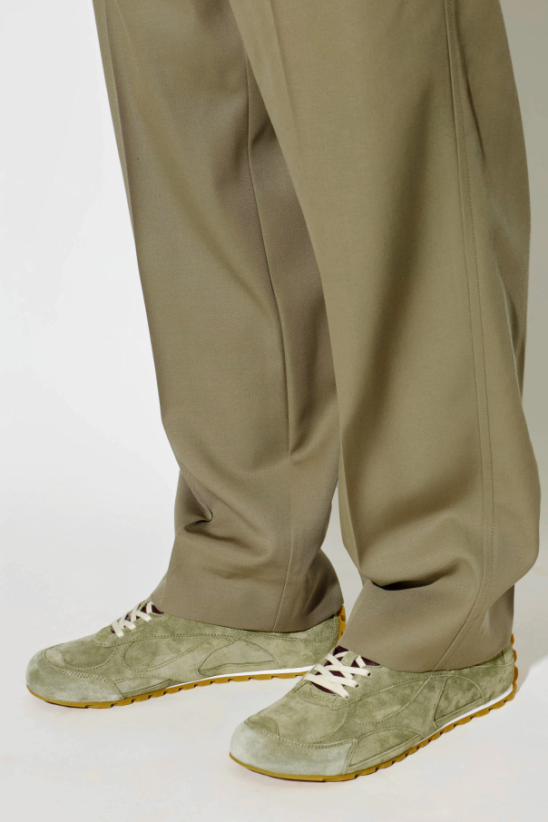 Bottega Veneta Suede sports shoes "Orbit Flash"