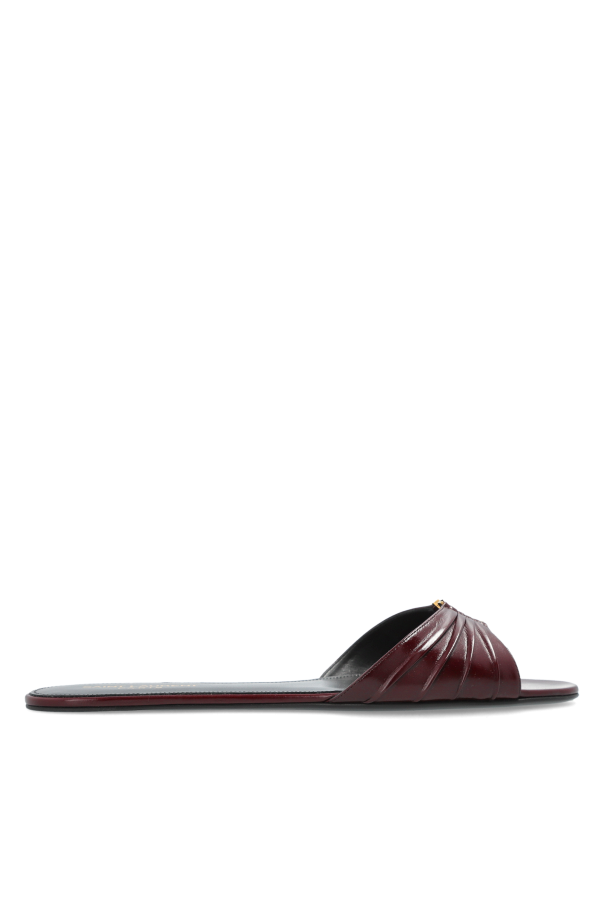 ‘Babylone’ leather slides od Saint Laurent