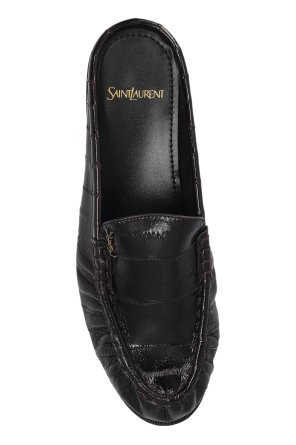 Saint Laurent Kožené šľapky typu ‘Loafers’