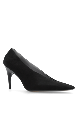 Balenciaga Suede heeled shoes "Duchesse"